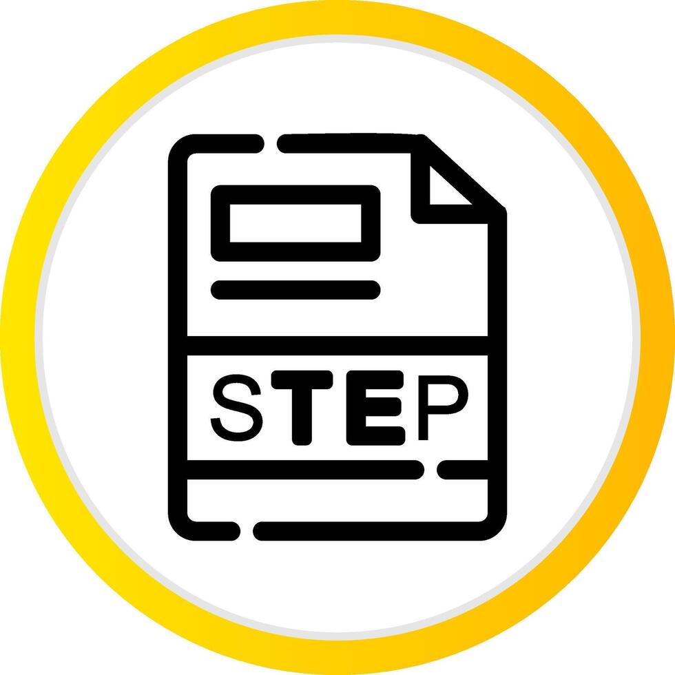 STEP Creative Icon Design vector