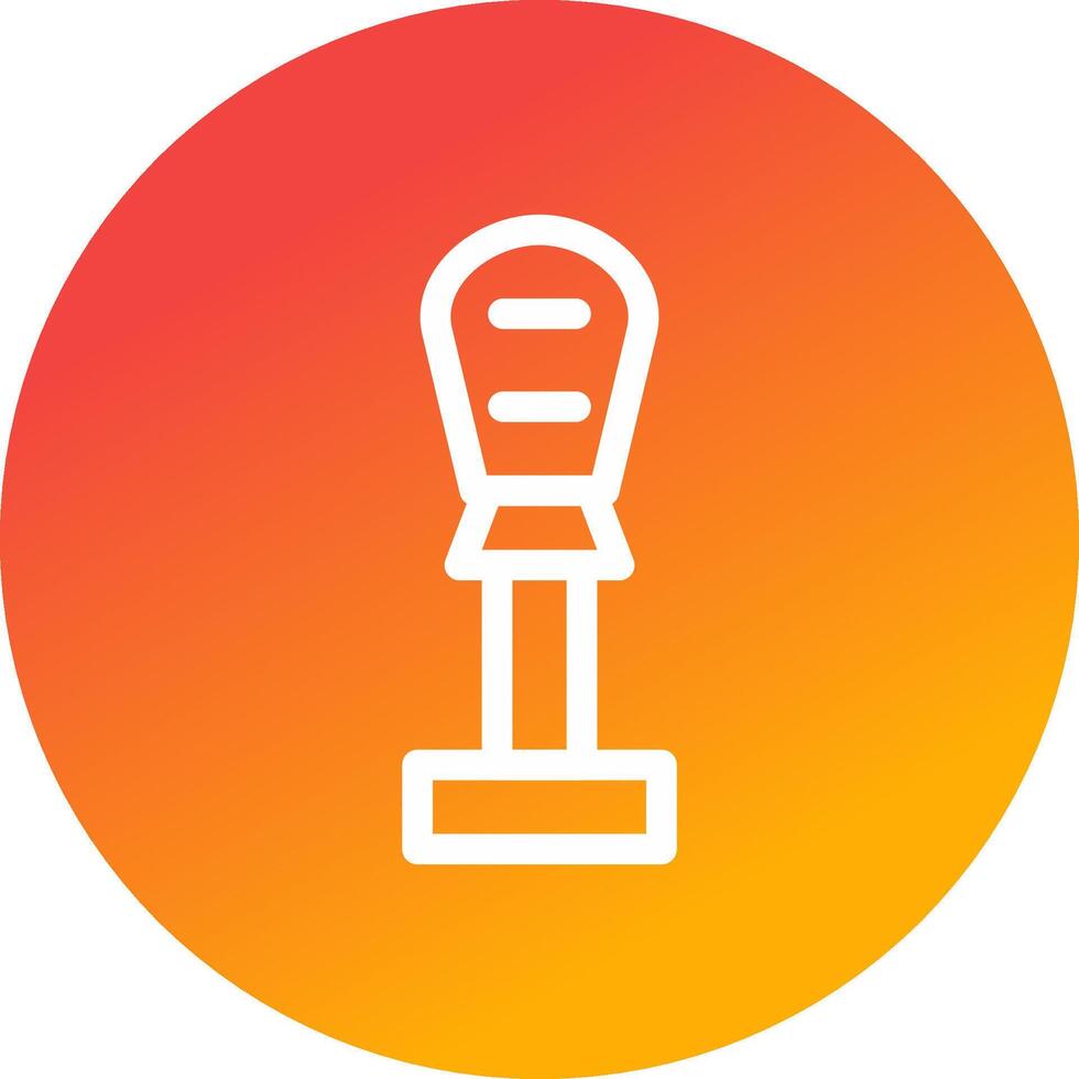 Gearshift Creative Icon Design vector