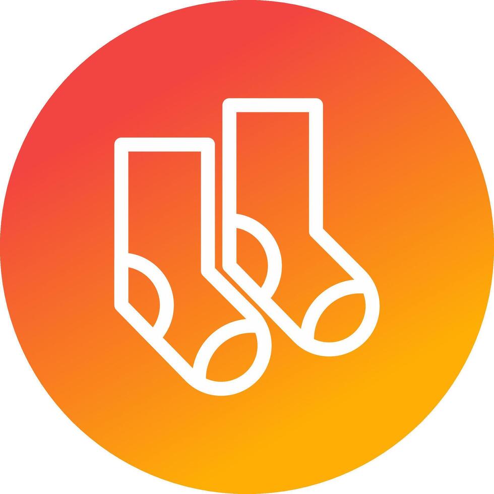 Socks Creative Icon Design vector