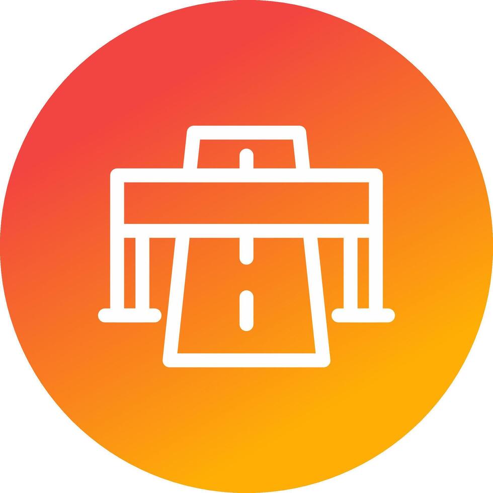 Motorway Creative Icon Design vector