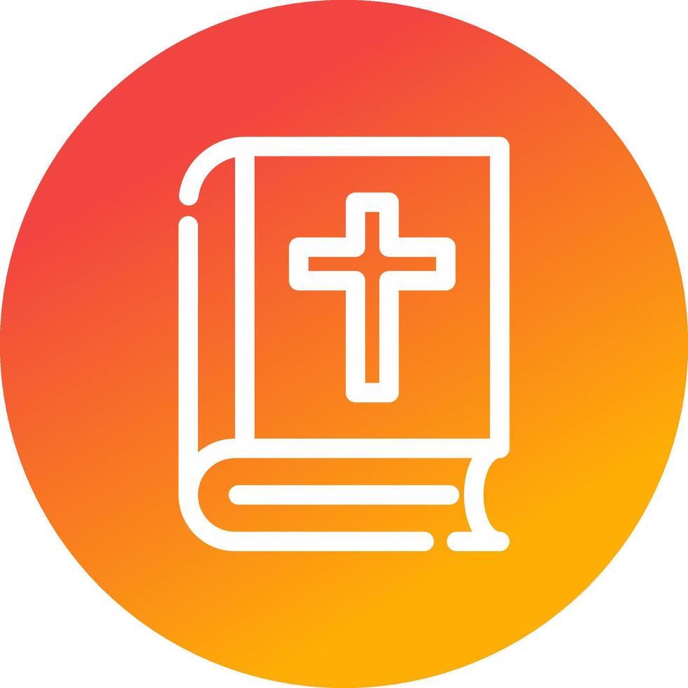 Bible Creative Icon Design vector