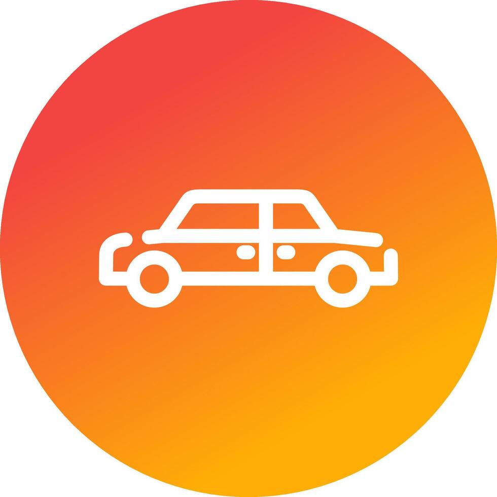 Limousine Creative Icon Design vector
