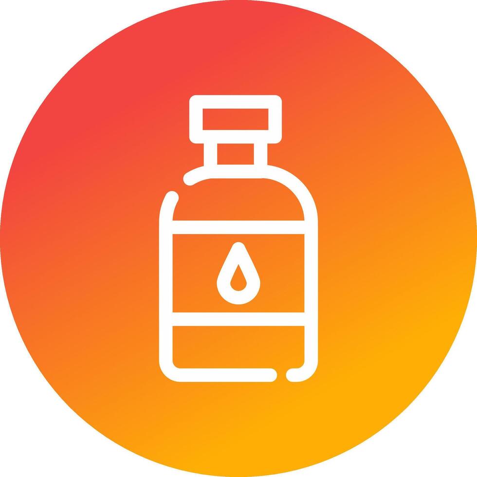 Water Bottle Creative Icon Design vector