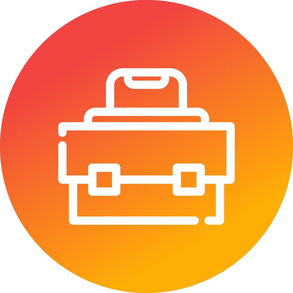 Briefcase Creative Icon Design vector