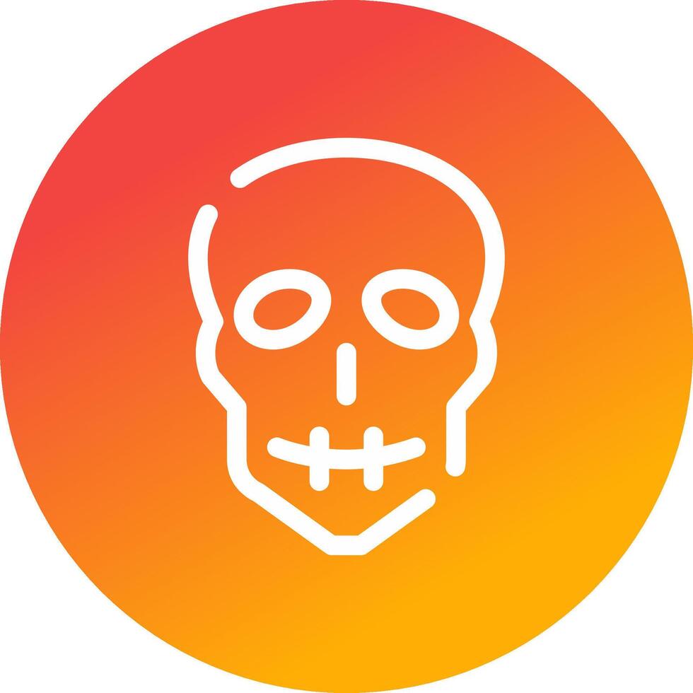 Skull Creative Icon Design vector