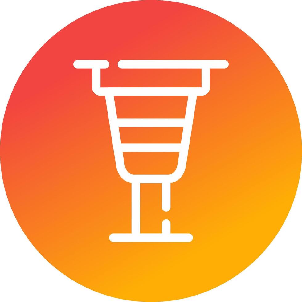 Peg Leg Creative Icon Design vector
