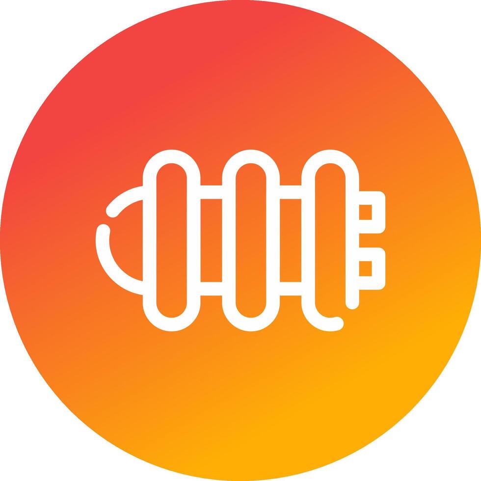 Heater Creative Icon Design vector