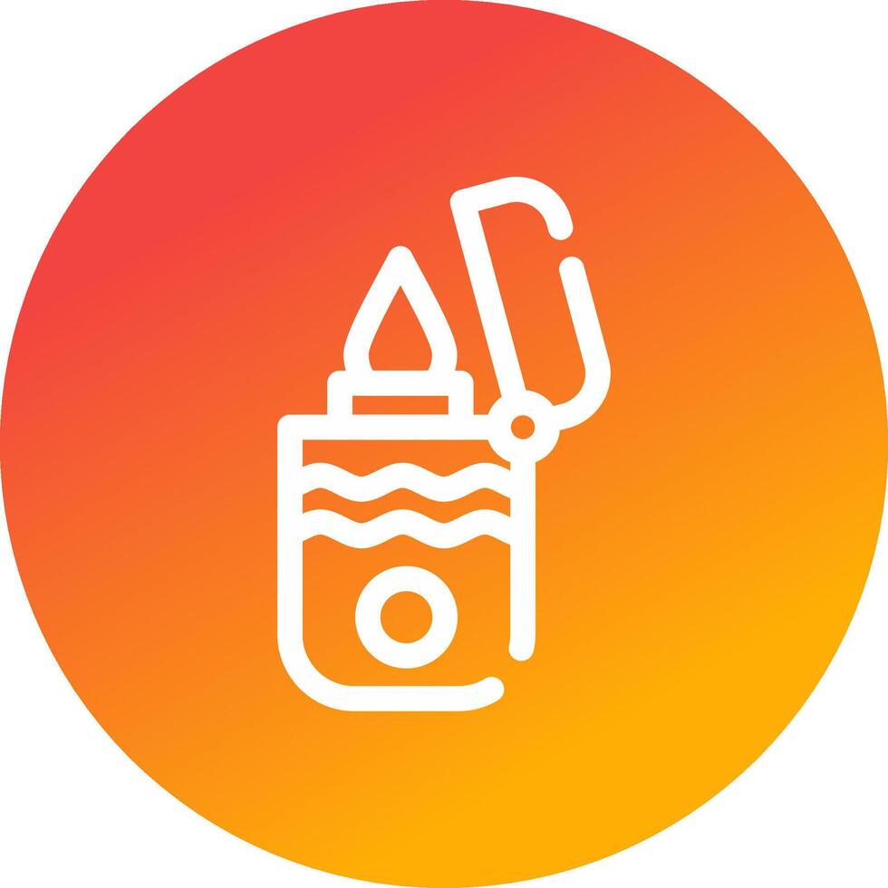 Lighter Creative Icon Design vector