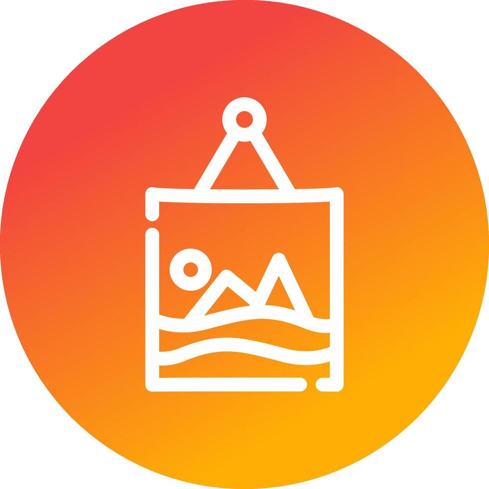 Frame Creative Icon Design vector