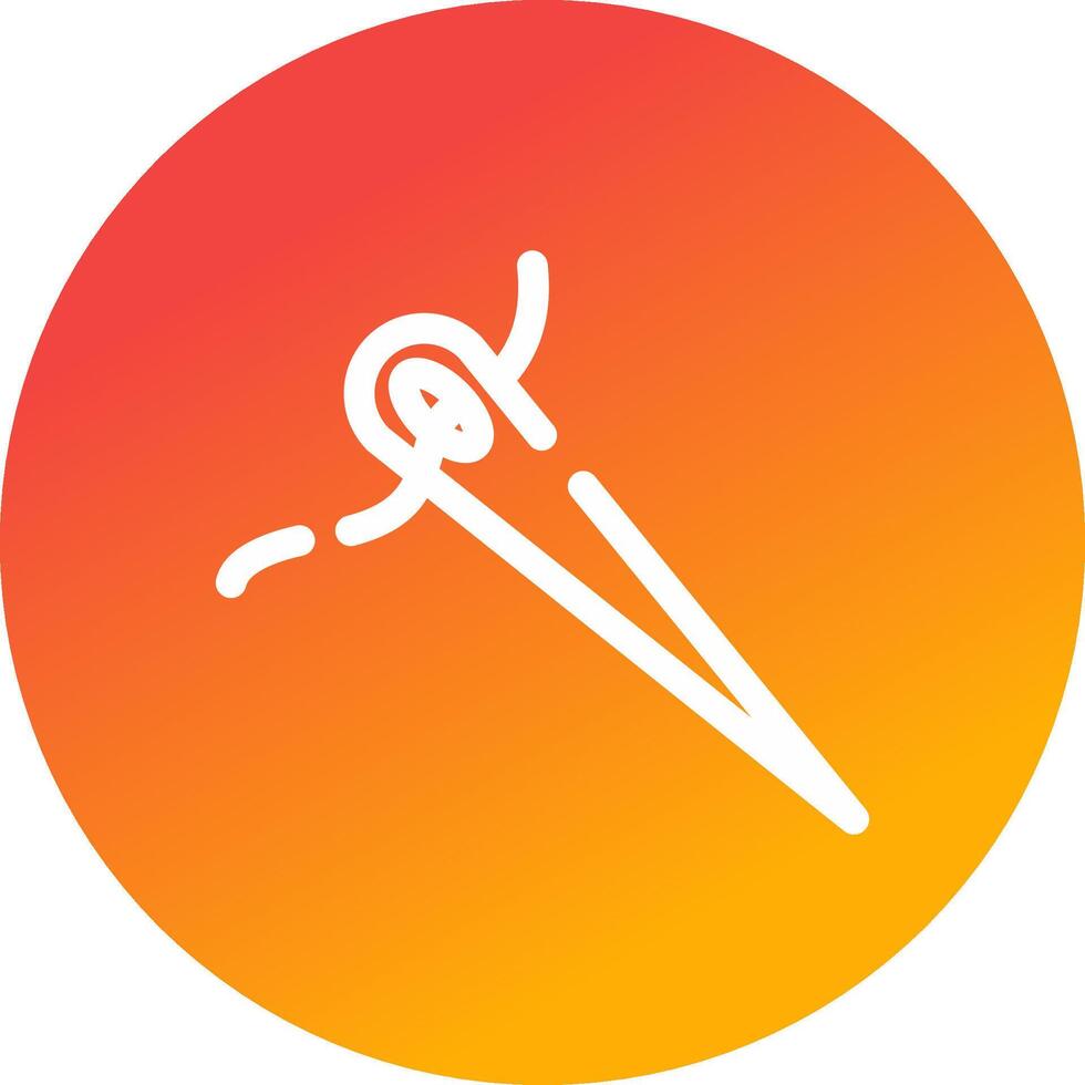 Needle Creative Icon Design vector