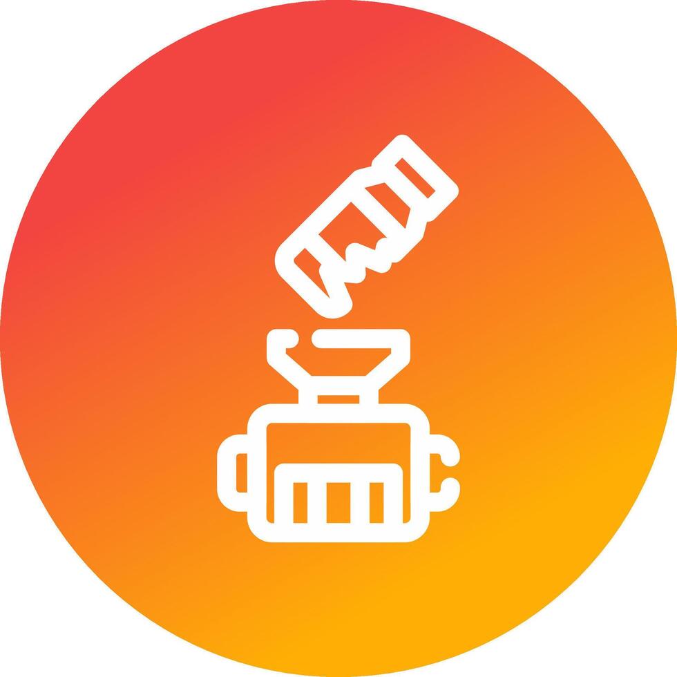 Crusher Creative Icon Design vector