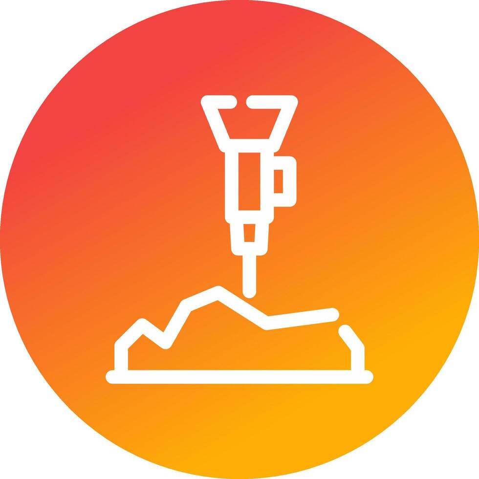 Mining Creative Icon Design vector