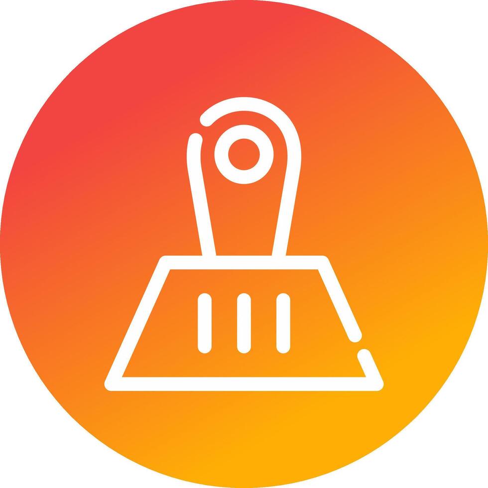 Garbage Picker Creative Icon Design vector