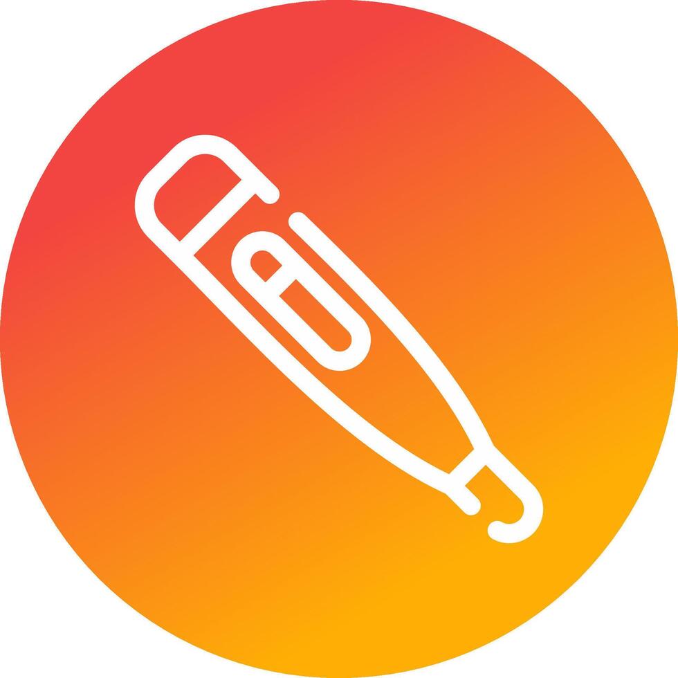 Thermometer Creative Icon Design vector