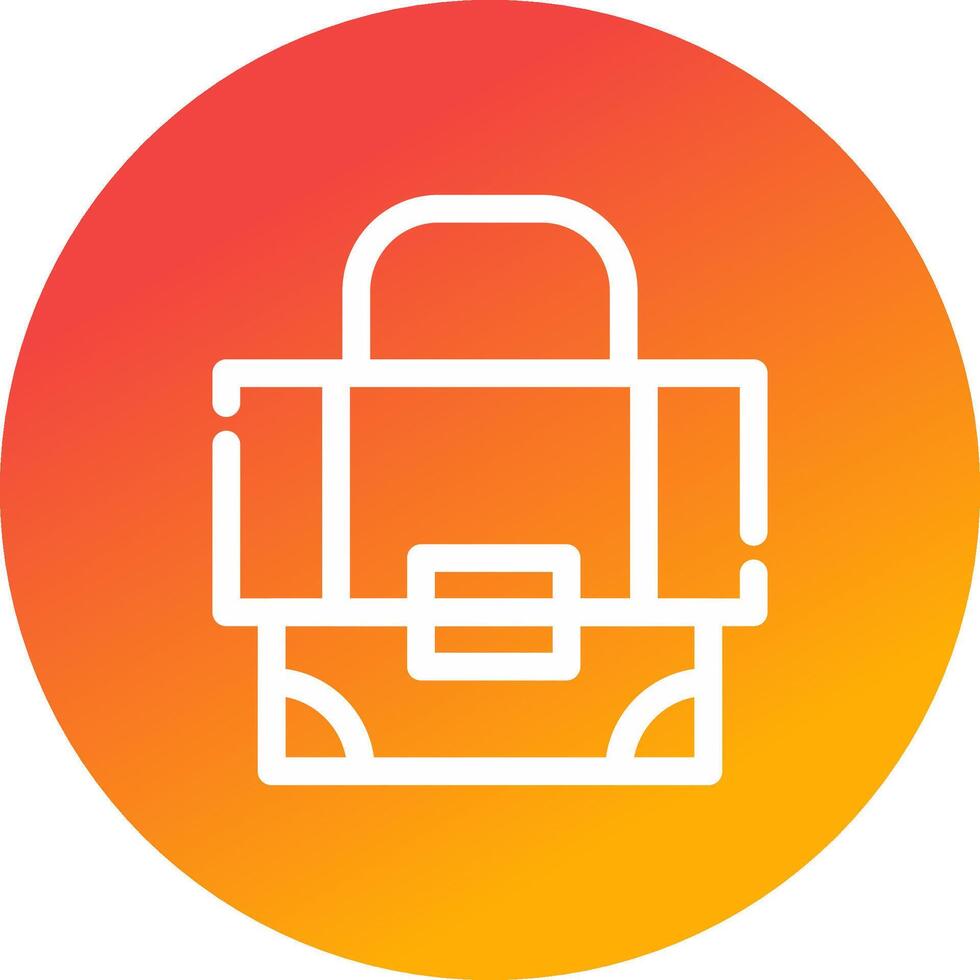 Briefcase Creative Icon Design vector