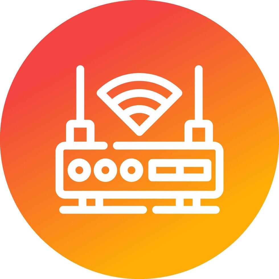 Wifi Creative Icon Design vector