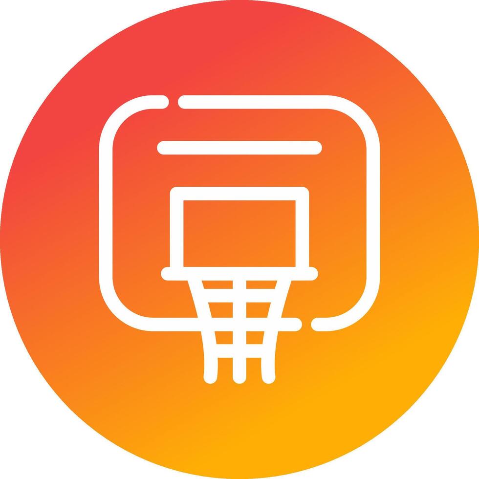 diseño de icono creativo de baloncesto vector