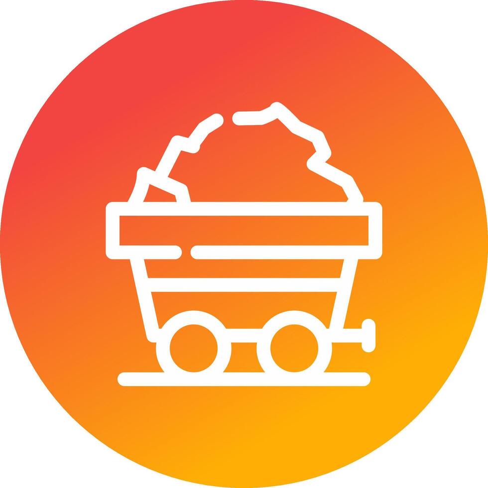 Mining Creative Icon Design vector