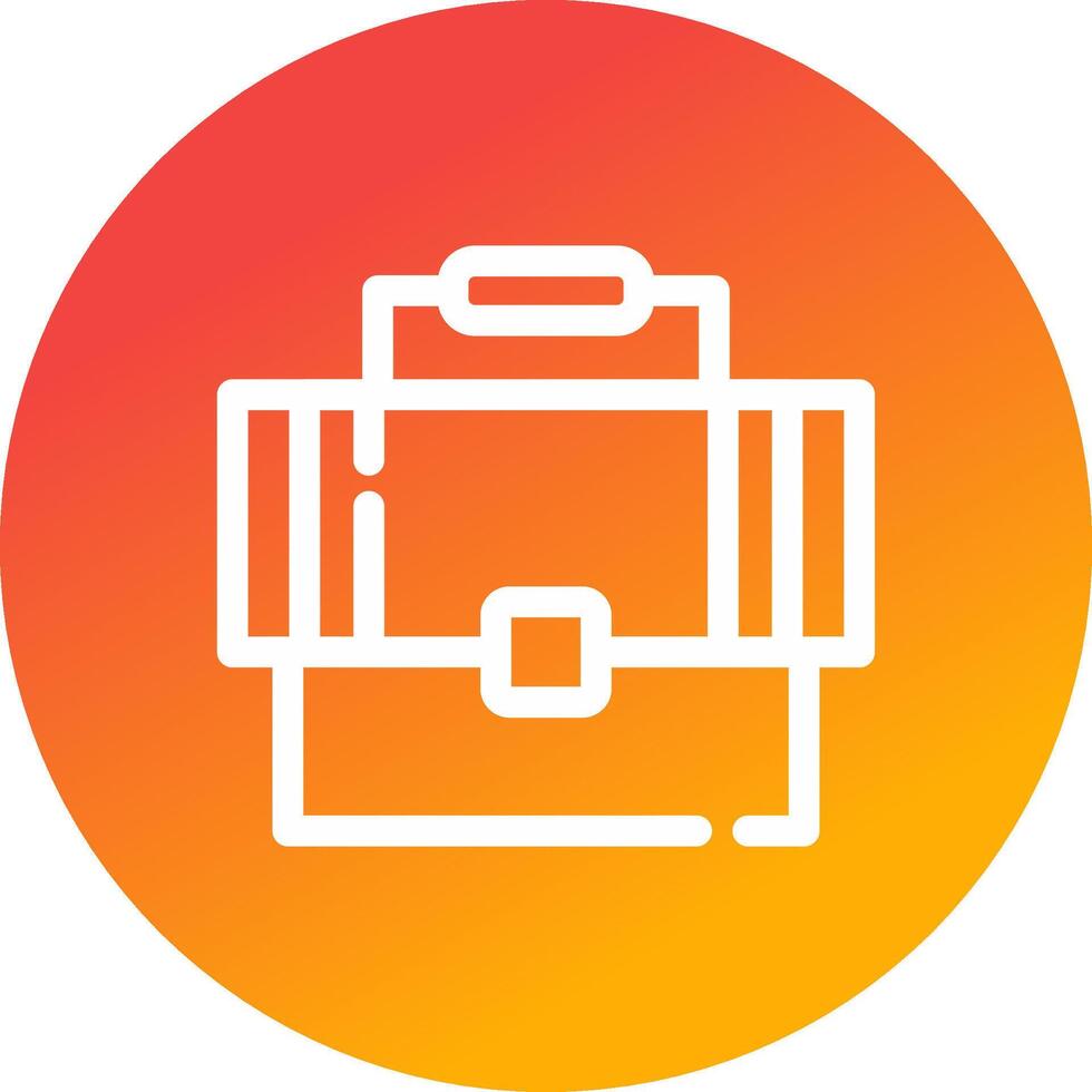 Briefcase Creative Icon Design vector