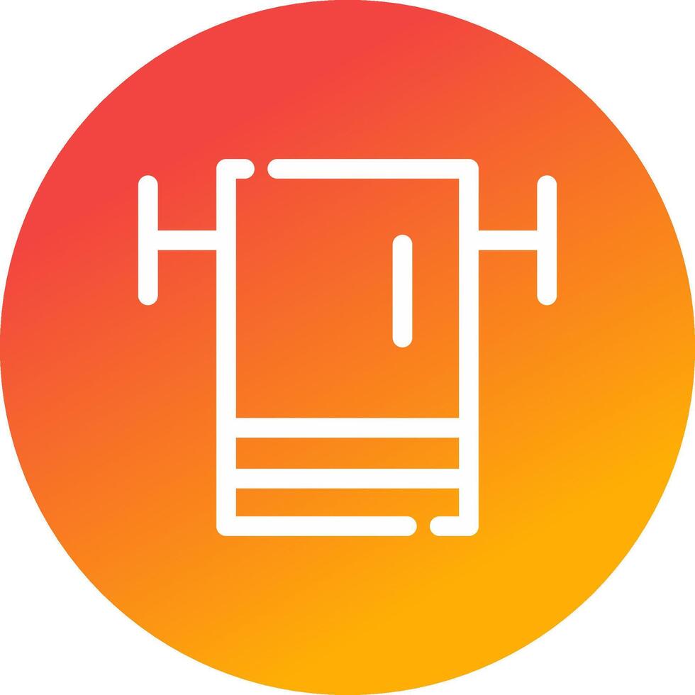 Towel Creative Icon Design vector