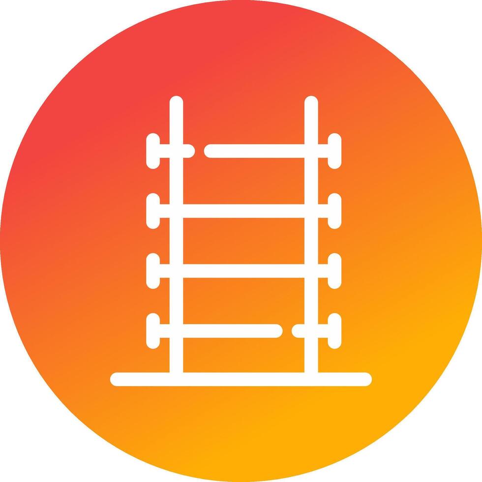 Ladder Creative Icon Design vector