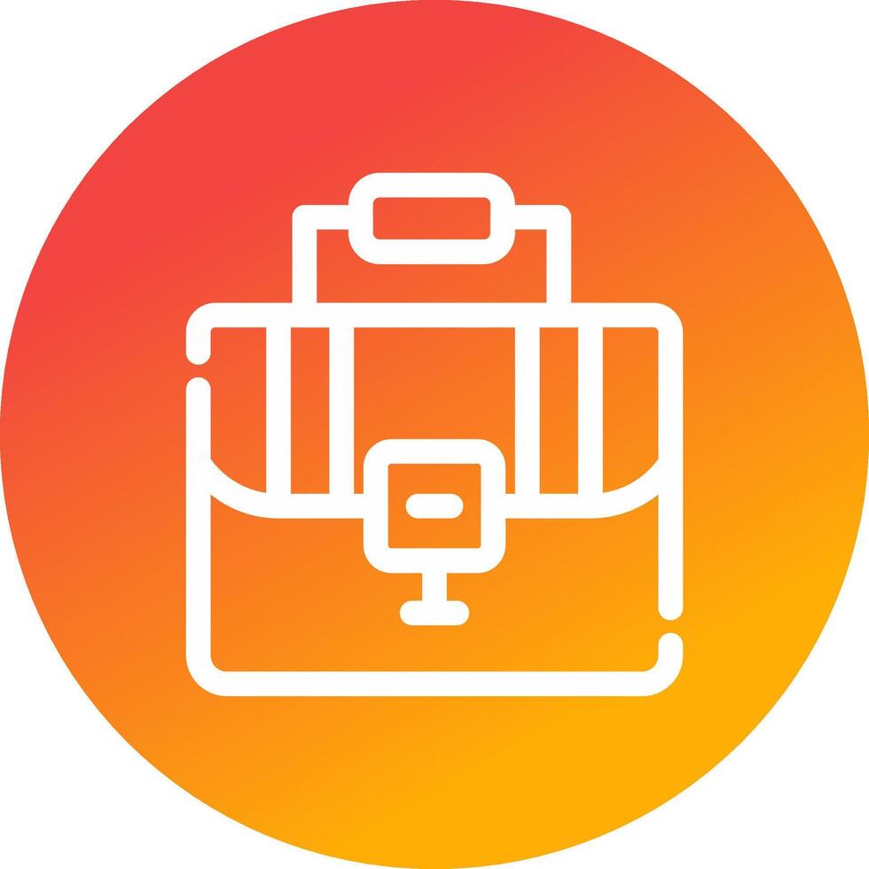 Briefcase Creative Icon Design vector