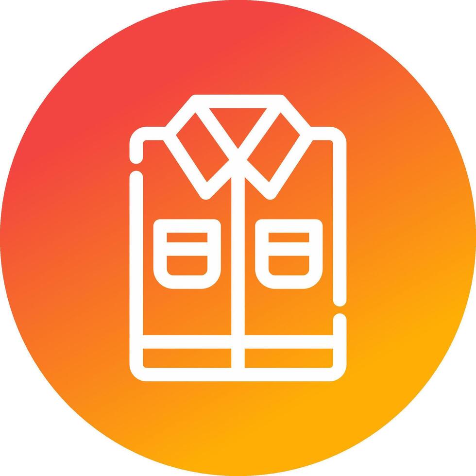 Shirt Creative Icon Design vector