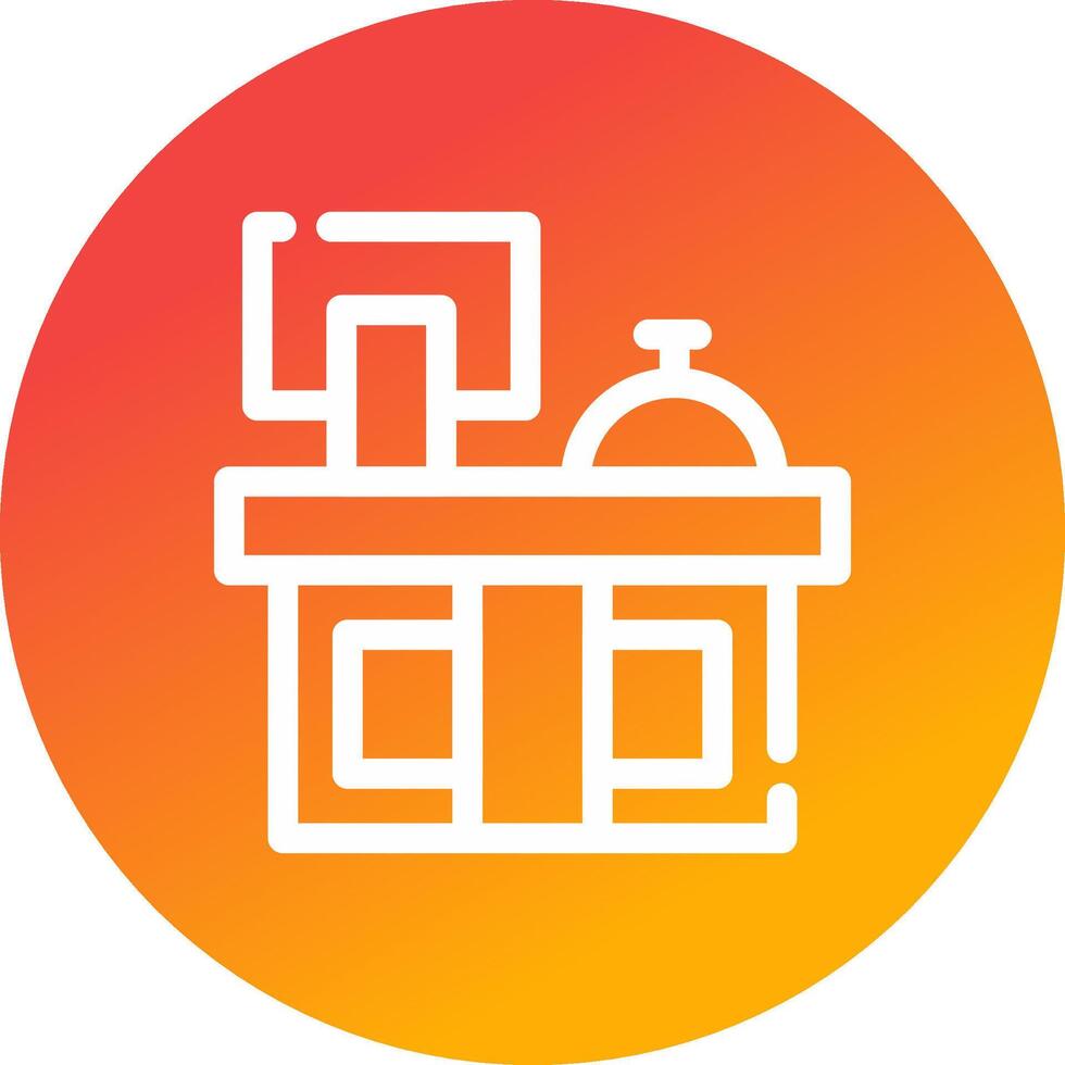 Reception Creative Icon Design vector