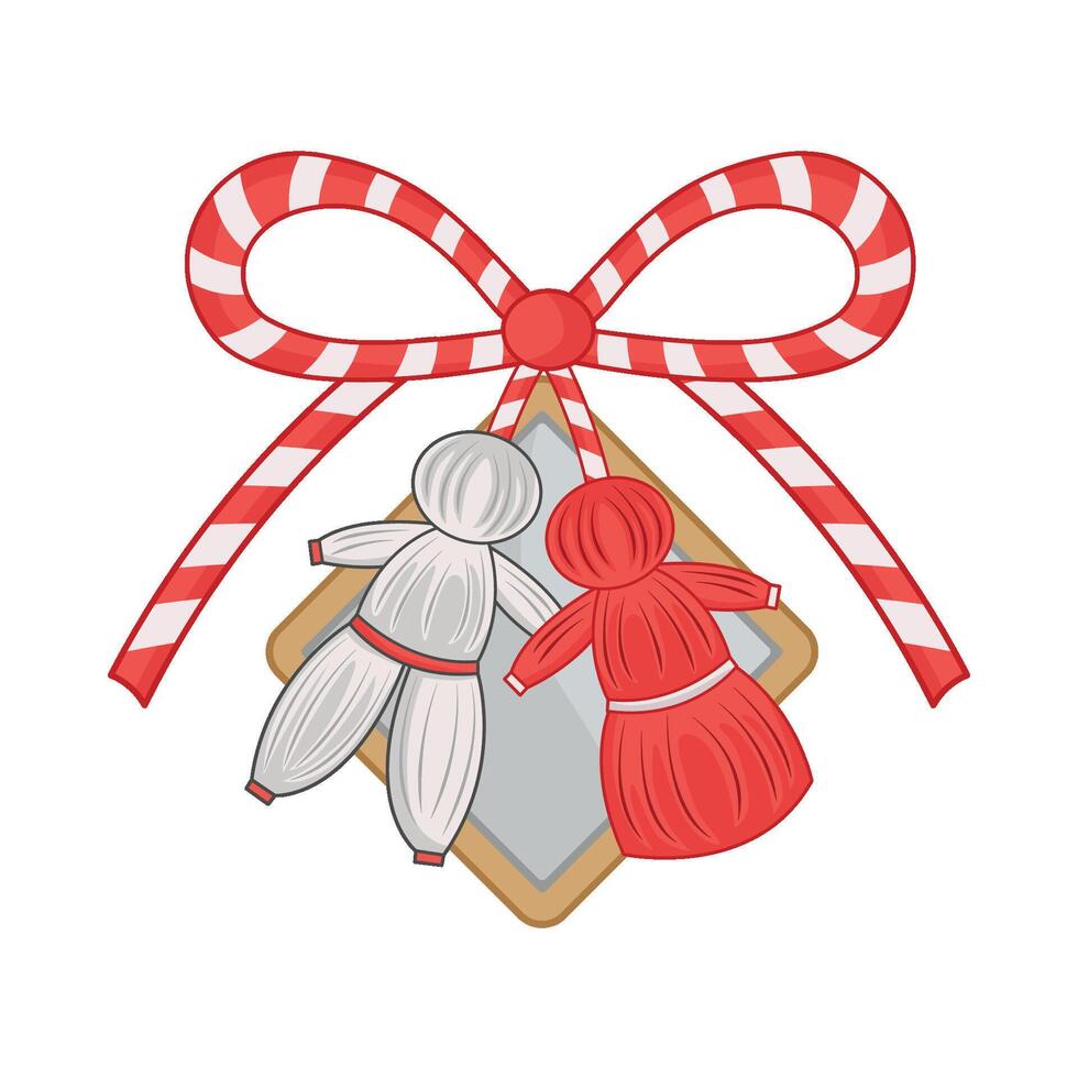 ilustración de martisor vector