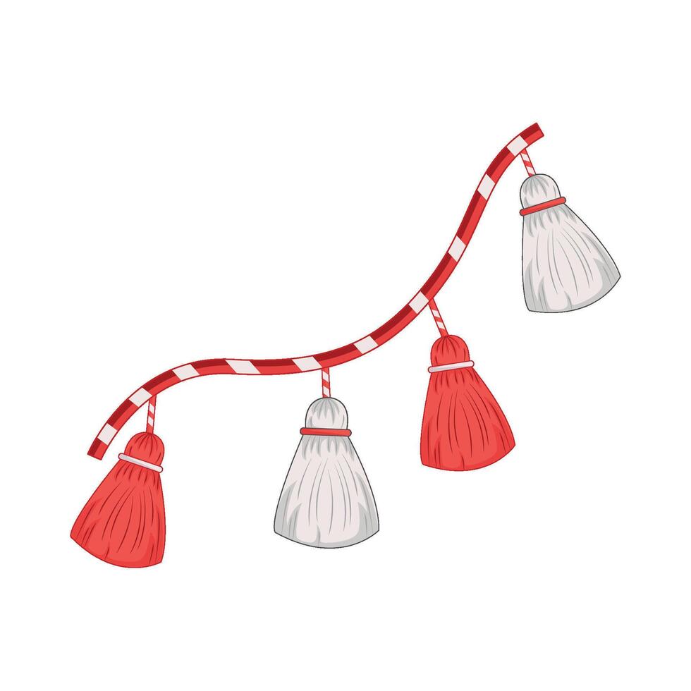 illustration of martisor vector