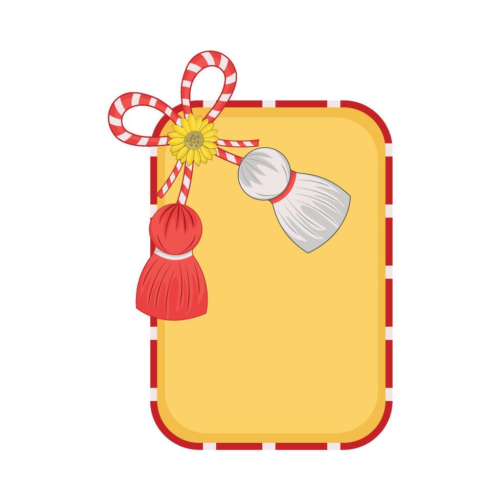 ilustración de martisor vector