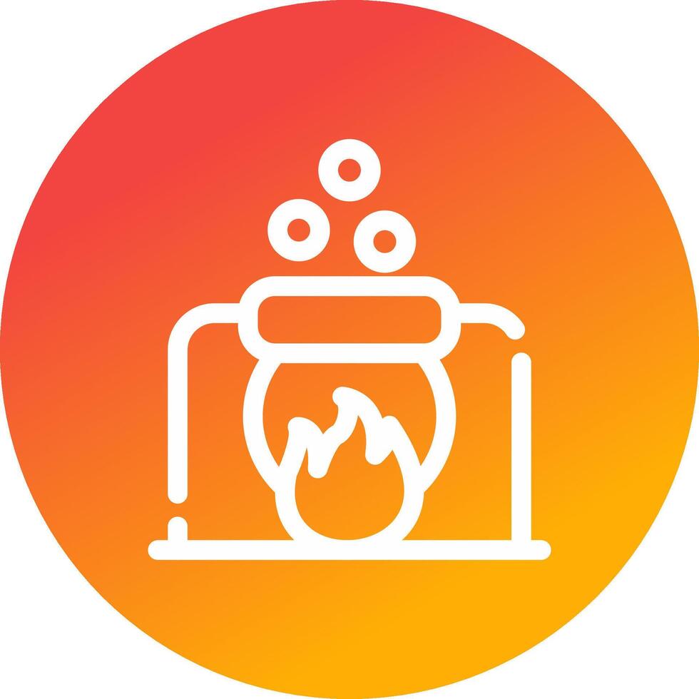 Cauldron Creative Icon Design vector