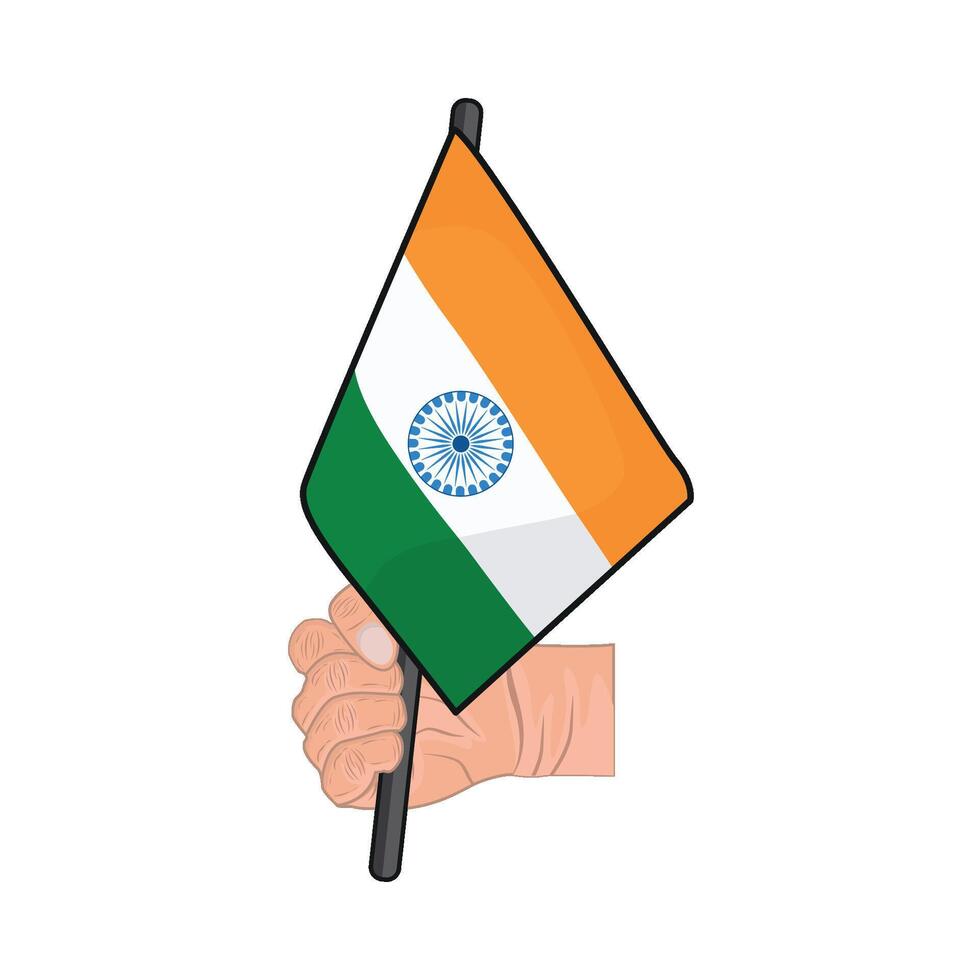 ilustración de república India día vector