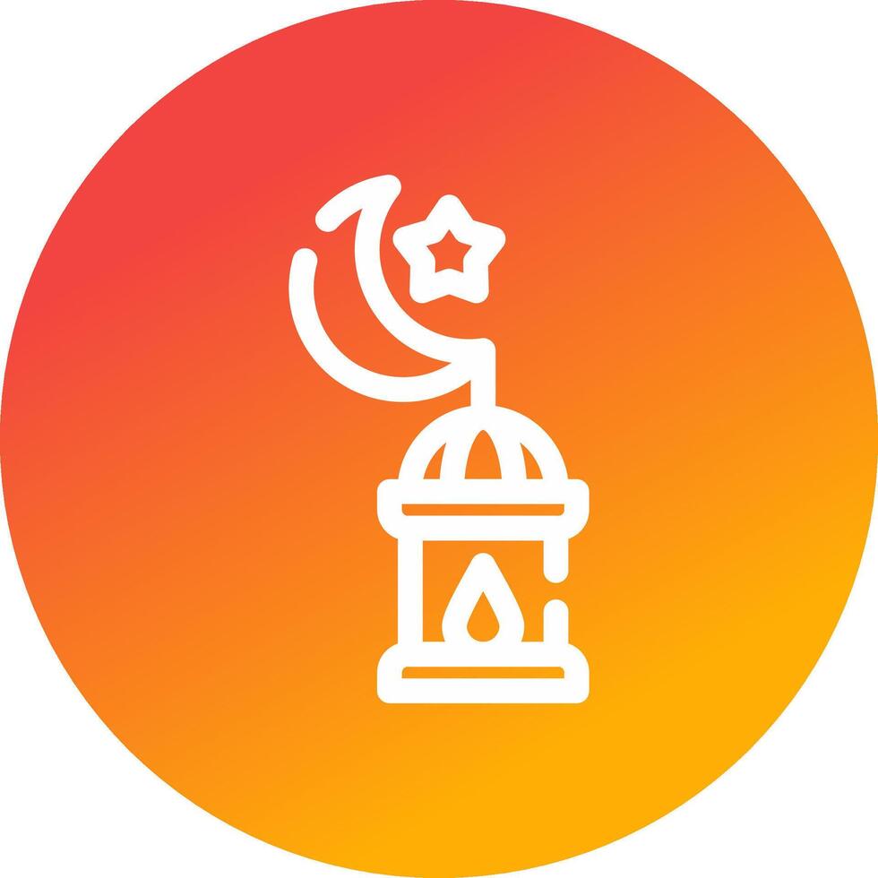 Ramadan Creative Icon Design vector