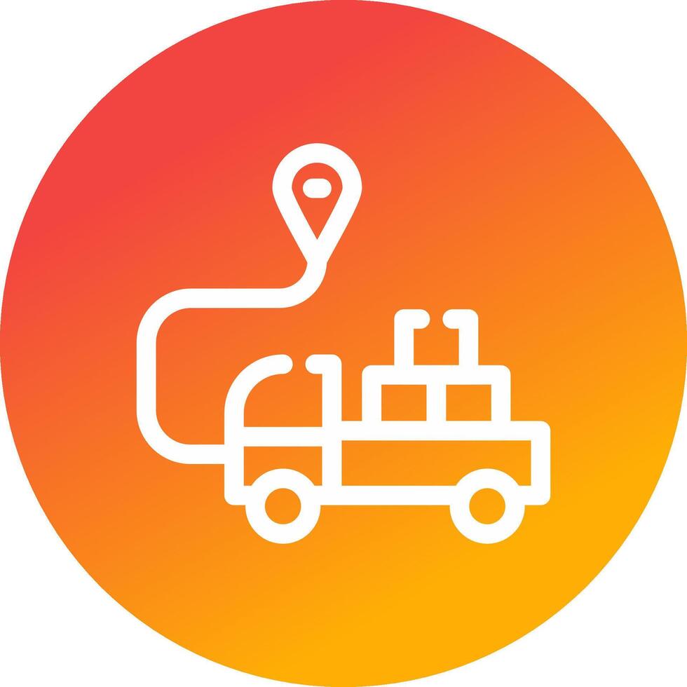 Delivery Creative Icon Design vector