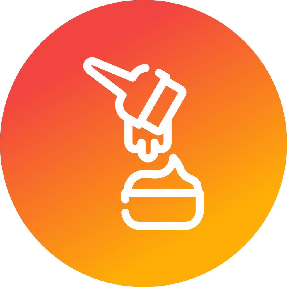 Dye Creative Icon Design vector