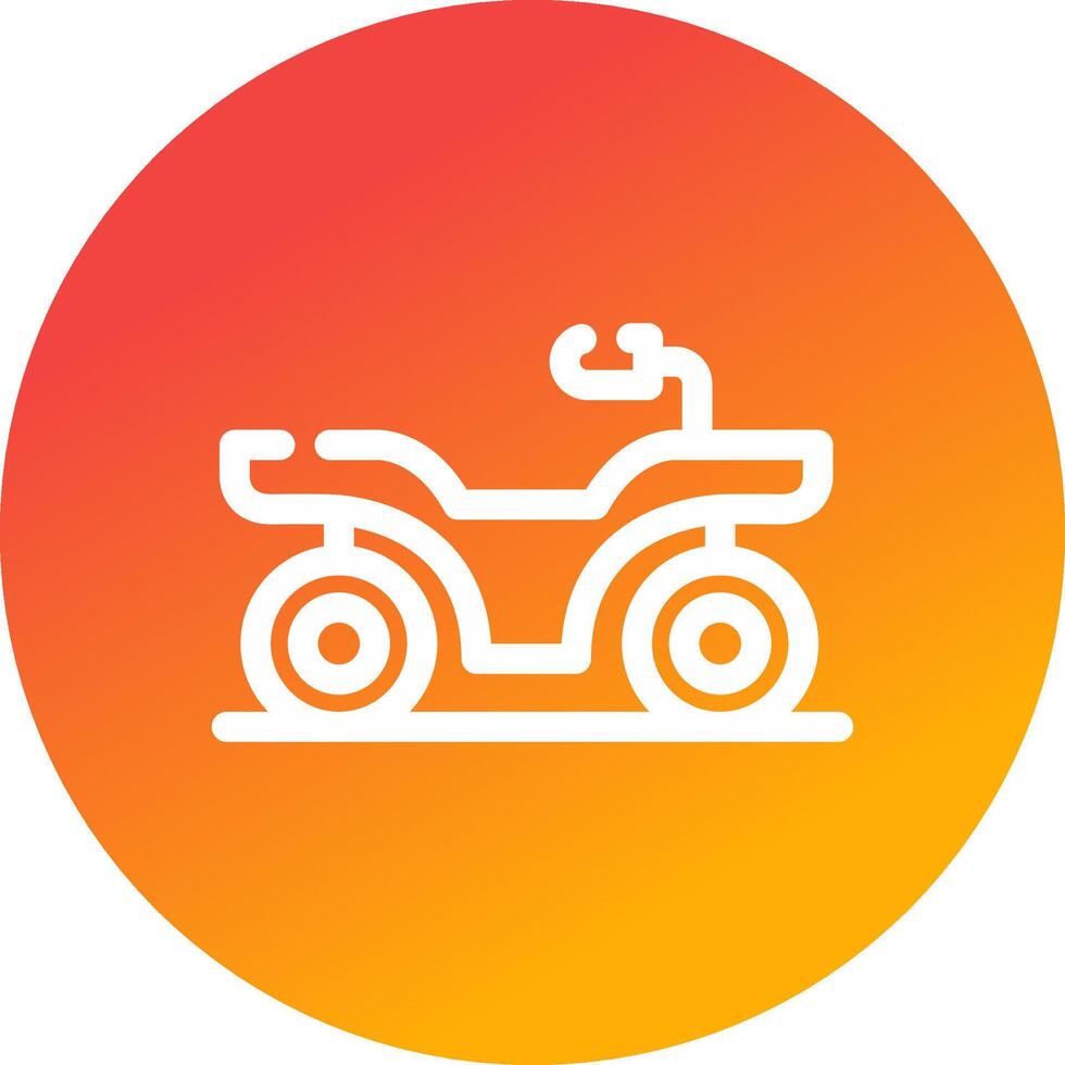Quad Creative Icon Design vector
