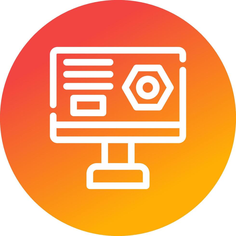 Cad Creative Icon Design vector