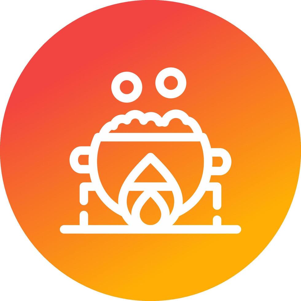 Cauldron Creative Icon Design vector