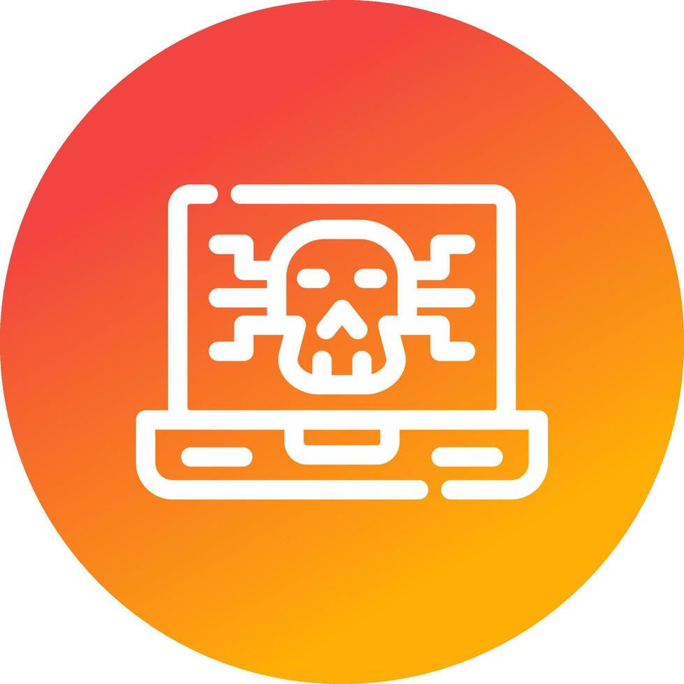 Malware Creative Icon Design vector
