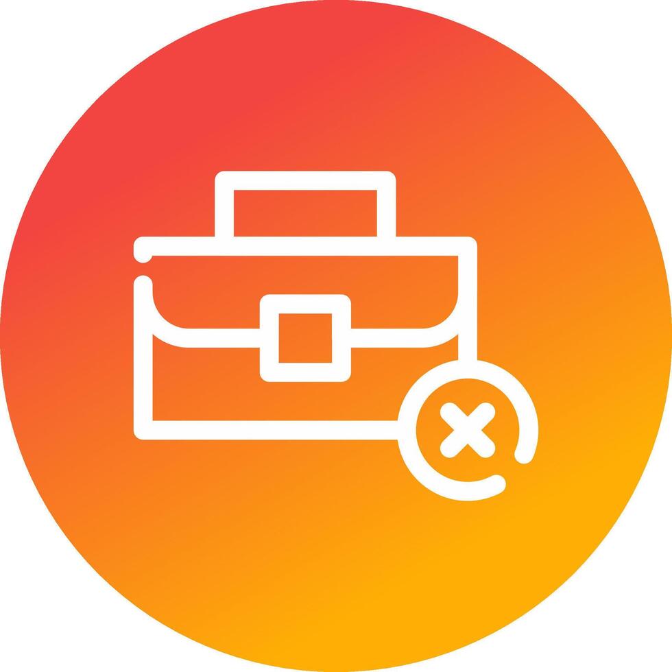 Unemployed Creative Icon Design vector