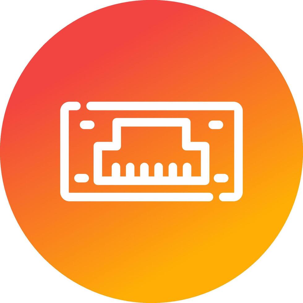 Hdmi Creative Icon Design vector