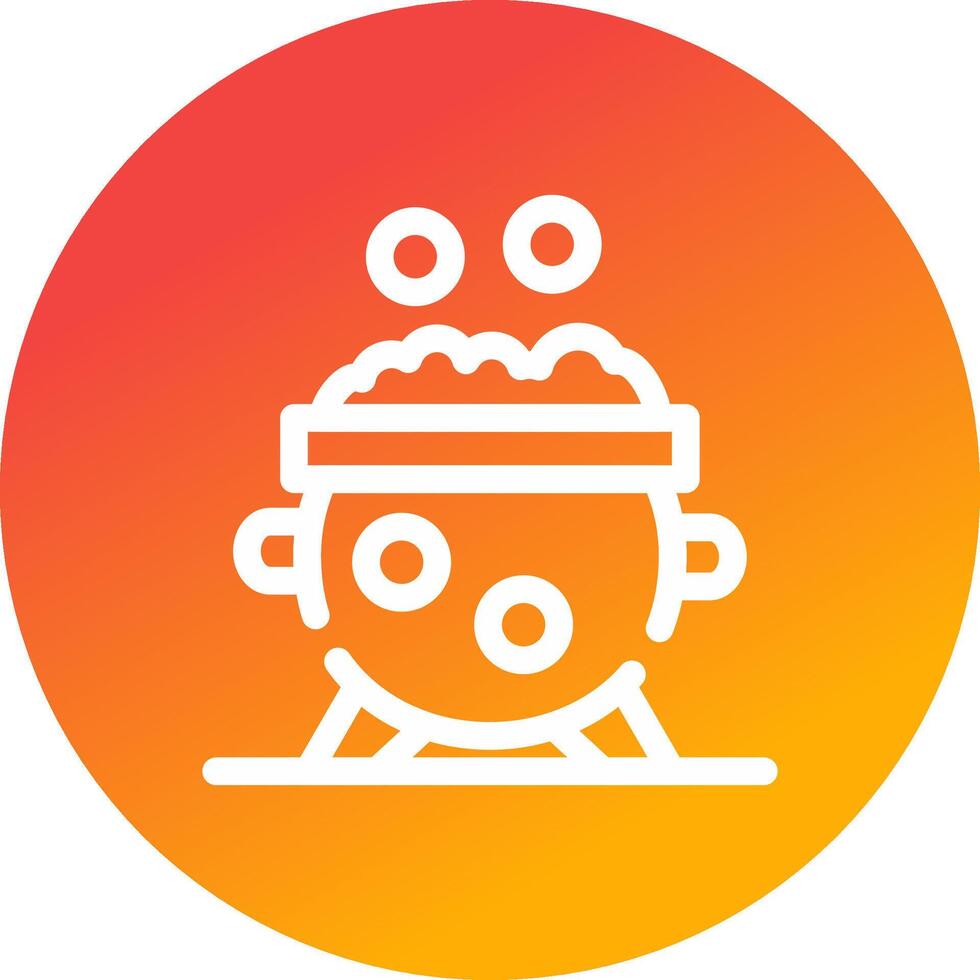 Cauldron Creative Icon Design vector