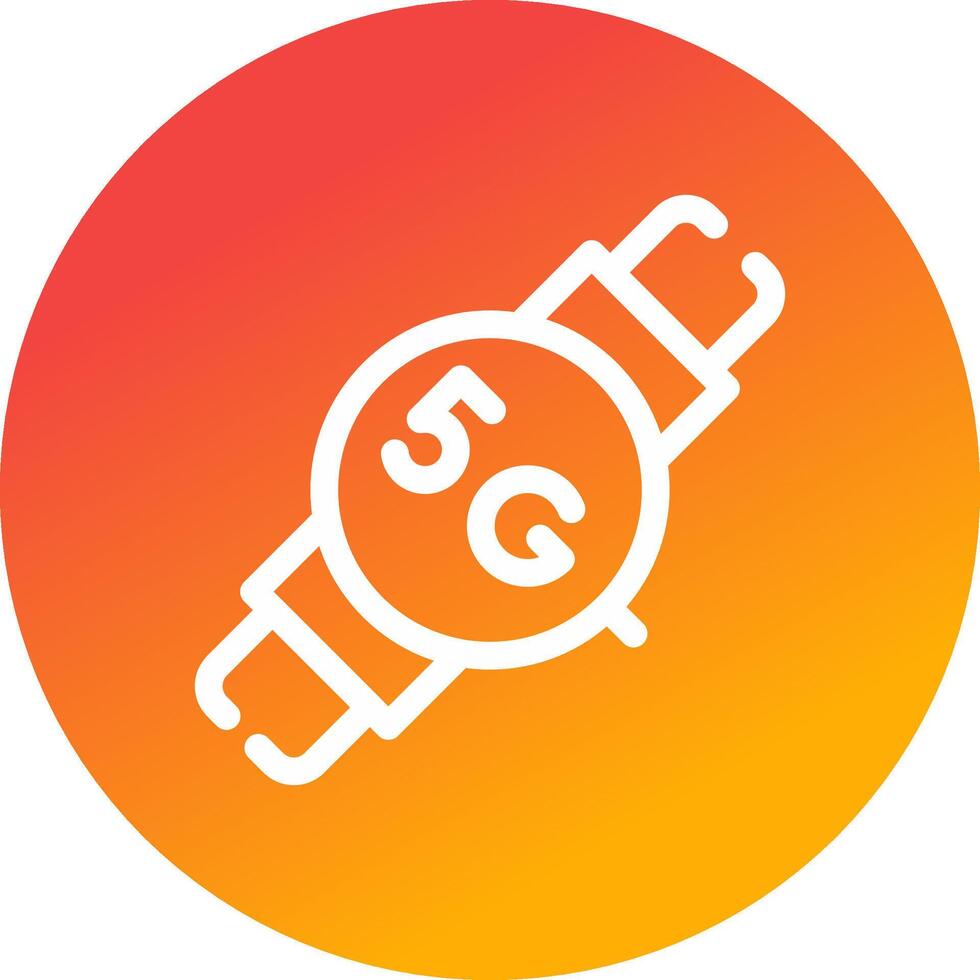 Smart Watch Creative Icon Design vector
