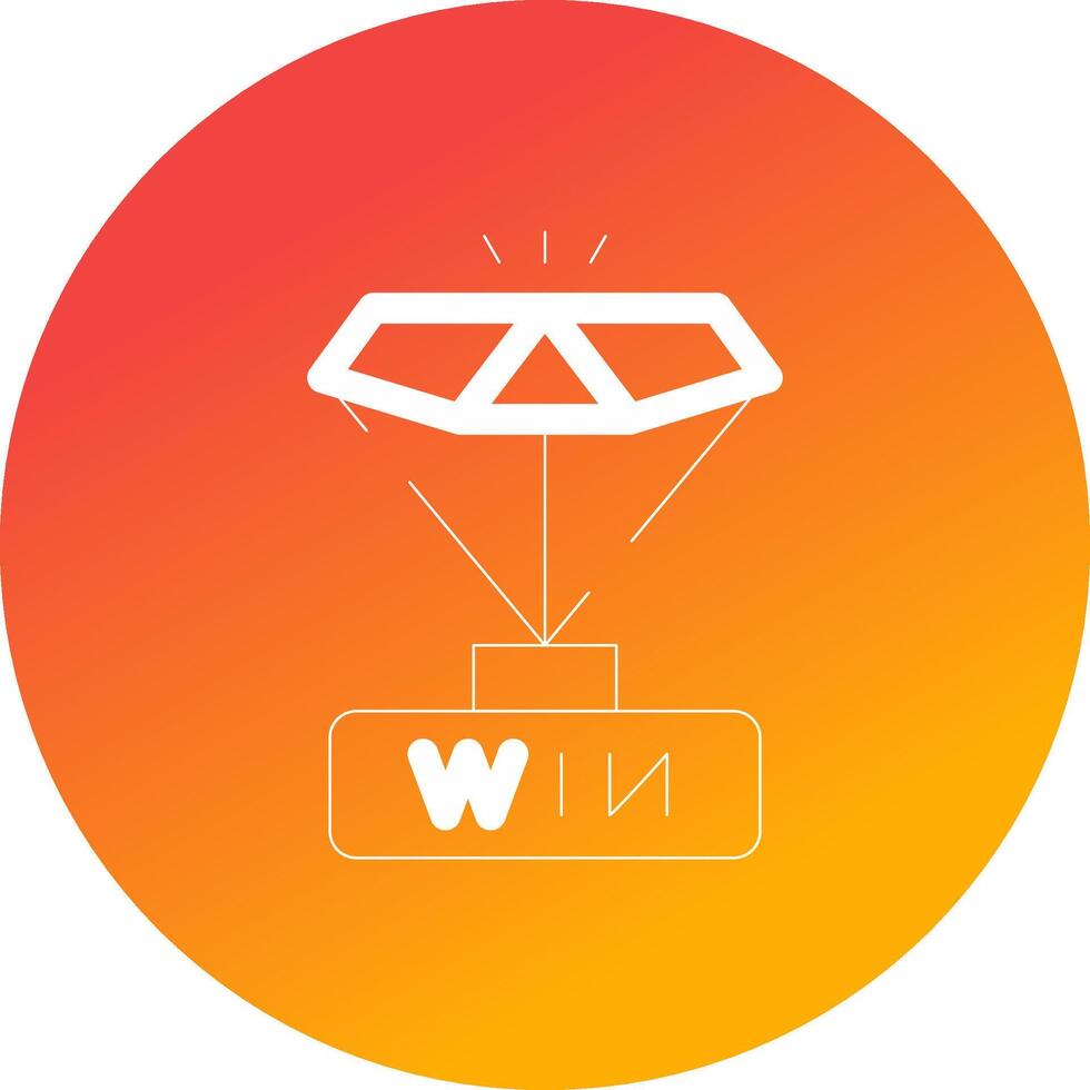 Winner Creative Icon Design vector