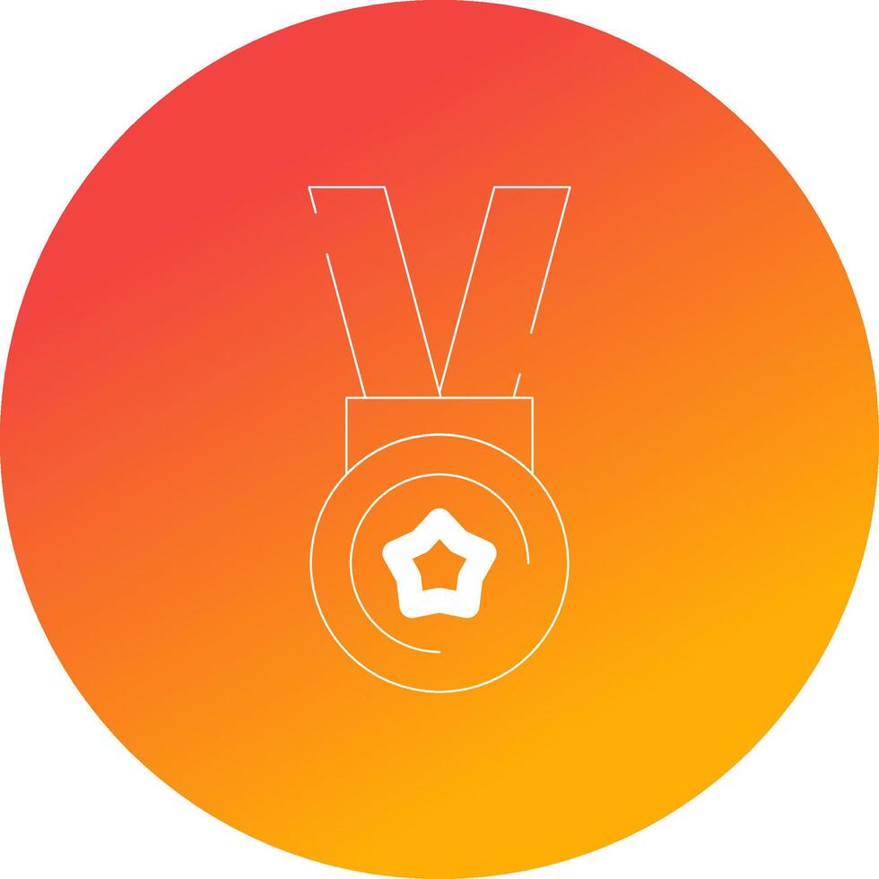 Medal Creative Icon Design vector