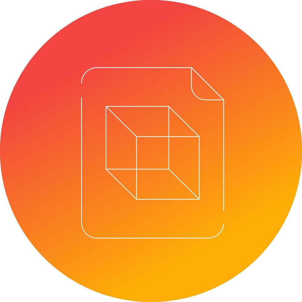 3D Design Creative Icon Design vector
