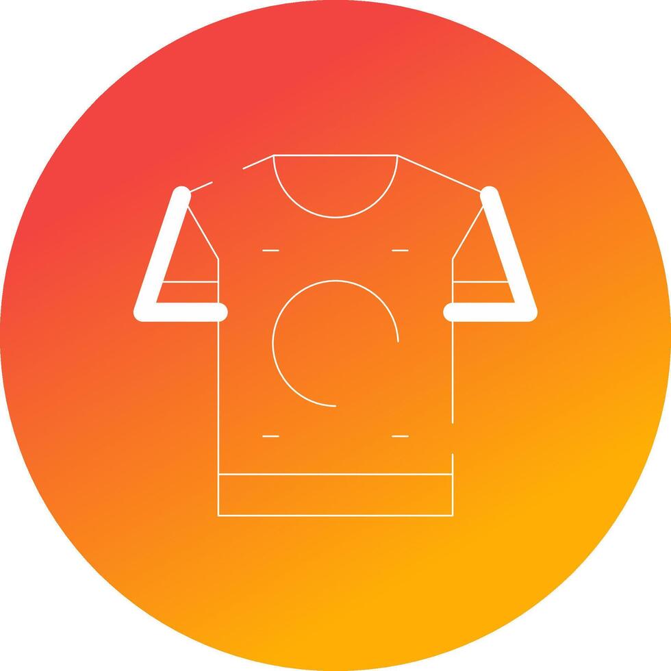 Tshirt Creative Icon Design vector