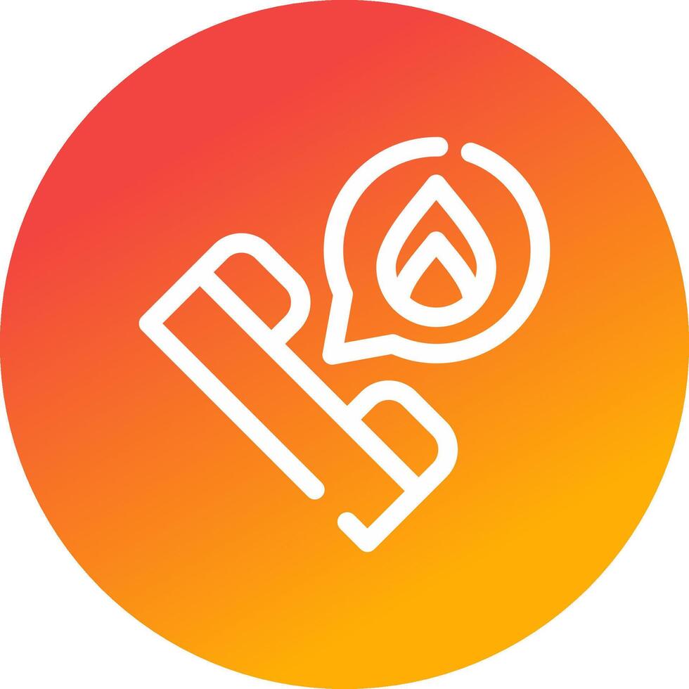 Warm Calling Creative Icon Design vector