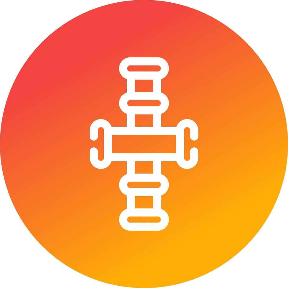 Pipeline Creative Icon Design vector